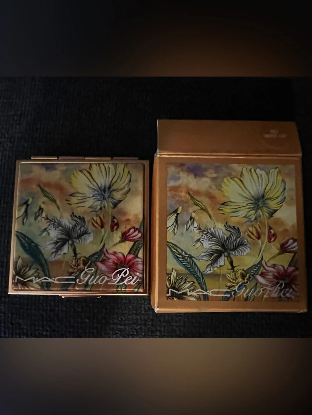 MAC x Guo Pei, LE Red Water Lily blush, circa 2015